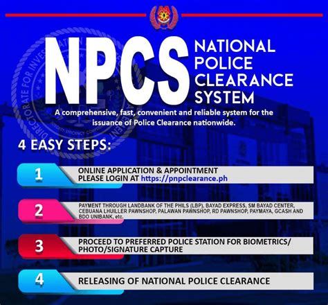How to Get Police Clearance Online: Follow These 4 Easy Steps .
